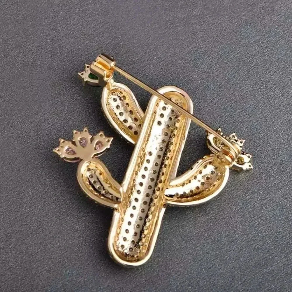 VQ Cactus Brooch